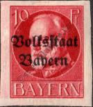 Známka Bavorsko Katalogové číslo: 119/B