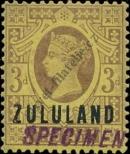 Známka Zululand Katalogové číslo: 6