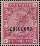 Známka Zululand Katalogové číslo: 12