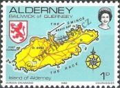 Známka Alderney Katalogové číslo: 1