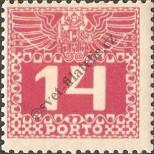 Známka Rakousko Katalogové číslo: P/39