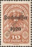 Známka Rakousko Katalogové číslo: 341