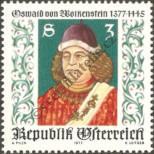 Známka Rakousko Katalogové číslo: 1541