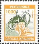 Známka Republika Srbská Krajina Katalogové číslo: 4