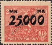 Známka Polsko Katalogové číslo: 187/a