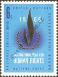 Známka Organizace spojených národů (New York) Katalogové číslo: 206