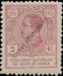 Známka Španělské Území Guinejského zálivu Katalogové číslo: 84