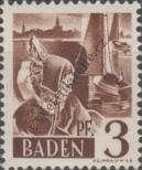 Známka Bádensko (francouzská zóna) Katalogové číslo: 2