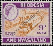 Známka Federace Rhodesie a Ňaska Katalogové číslo: 26