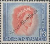 Známka Federace Rhodesie a Ňaska Katalogové číslo: 11