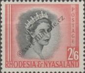 Známka Federace Rhodesie a Ňaska Katalogové číslo: 13/A