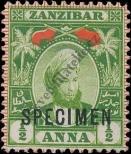 Známka Zanzibar Katalogové číslo: 25