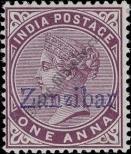 Známka Zanzibar Katalogové číslo: 2/b
