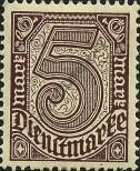 Známka Německá říše Katalogové číslo: S/33