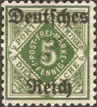 Známka Německá říše Katalogové číslo: S/52
