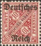 Známka Německá říše Katalogové číslo: S/58