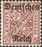Známka Německá říše Katalogové číslo: S/63