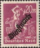 Známka Německá říše Katalogové číslo: S/75