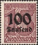 Známka Německá říše Katalogové číslo: S/92