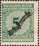 Známka Německá říše Katalogové číslo: S/100