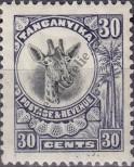 Známka Tanganyika Katalogové číslo: 72