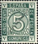Známka Španělsko Katalogové číslo: 111/a