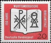Známka Německá Spolková Republika Katalogové číslo: 382
