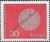 Známka Německá Spolková Republika Katalogové číslo: 621