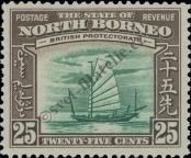 Známka Severní Borneo Katalogové číslo: 234