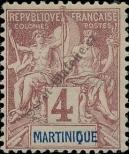 Známka Martinik Katalogové číslo: 28