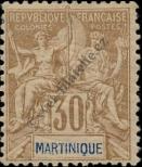 Známka Martinik Katalogové číslo: 34
