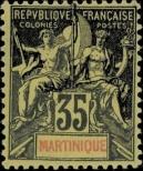 Známka Martinik Katalogové číslo: 43
