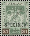 Známka Kelantan Katalogové číslo: 10/a