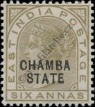 Známka Chamba Katalogové číslo: 6
