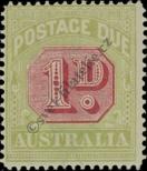 Známka Austrálie Katalogové číslo: P/43/A