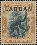 Známka Labuan Katalogové číslo: 92
