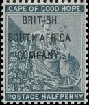 Známka Britská Jihoafrická společnost Katalogové číslo: 42
