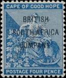 Známka Britská Jihoafrická společnost Katalogové číslo: 46