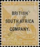 Známka Britská Jihoafrická společnost Katalogové číslo: 48