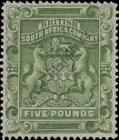 Známka Britská Jihoafrická společnost Katalogové číslo: 10/a
