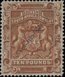 Známka Britská Jihoafrická společnost Katalogové číslo: 11/a