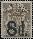 Známka Britská Jihoafrická společnost Katalogové číslo: 15