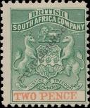 Známka Britská Jihoafrická společnost Katalogové číslo: 17