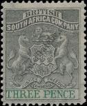 Známka Britská Jihoafrická společnost Katalogové číslo: 18