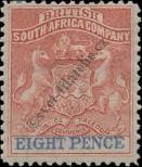 Známka Britská Jihoafrická společnost Katalogové číslo: 20