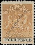 Známka Britská Jihoafrická společnost Katalogové číslo: 24