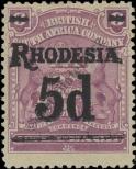 Známka Britská Jihoafrická společnost Katalogové číslo: 97