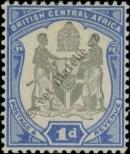 Známka Britská centrální Afrika Katalogové číslo: 42