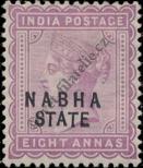 Známka Nabha Katalogové číslo: 11