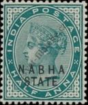 Známka Nabha Katalogové číslo: 13